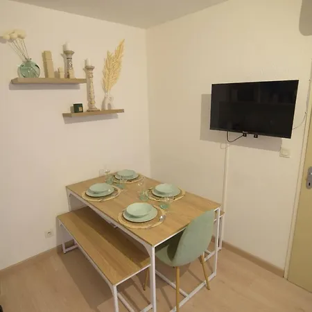 公寓 Le Boheme T2-wifi-calme-parking *